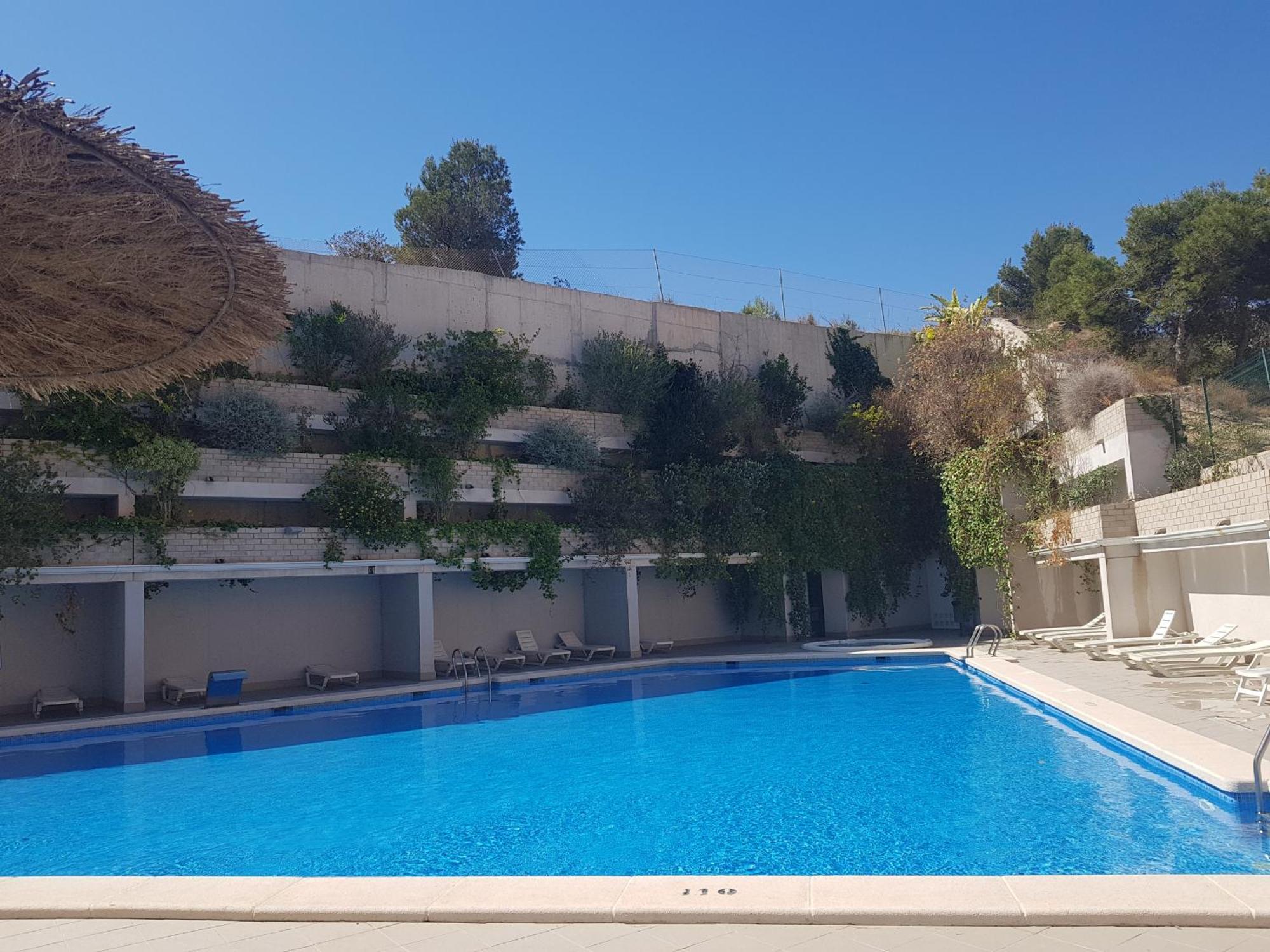 Alicante Hills Mountains And Ocean View Apartement Dış mekan fotoğraf